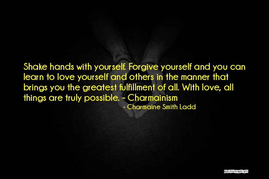 Love To Learn Quotes By Charmaine Smith Ladd