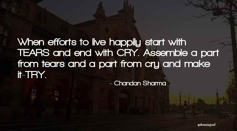 Love To Make Her Cry Quotes By Chandan Sharma