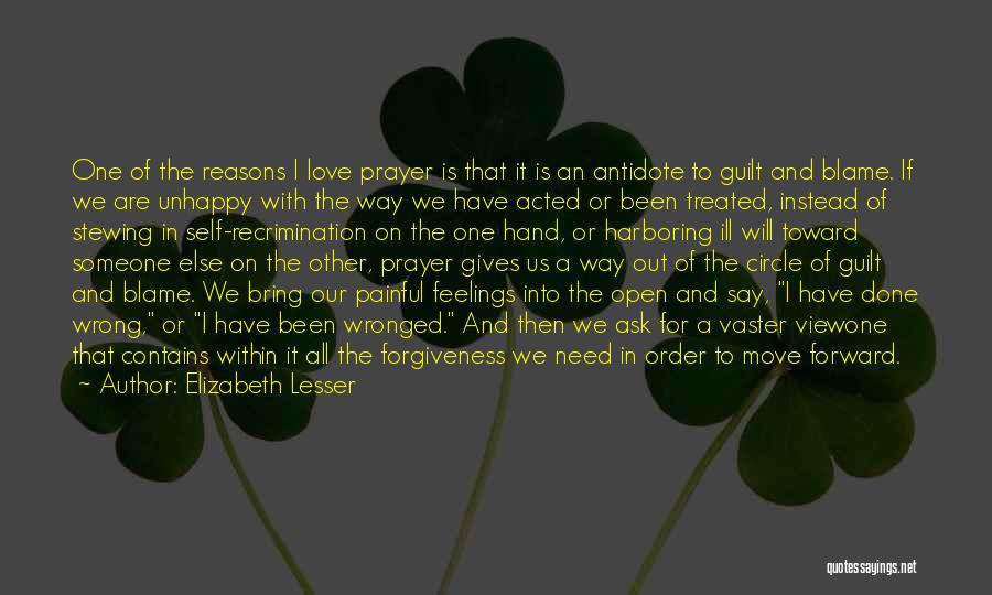 Love To Move On Quotes By Elizabeth Lesser