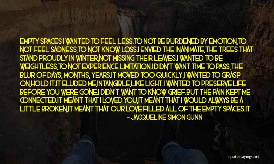Love Too Quickly Quotes By Jacqueline Simon Gunn Love Too Quickly Quotes By Jacqueline Simon Gunn