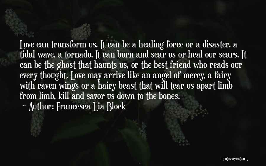 Love Tornado Quotes By Francesca Lia Block