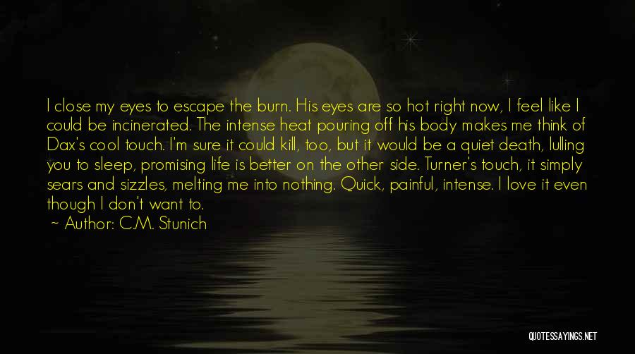 Love Touch Quotes By C.M. Stunich