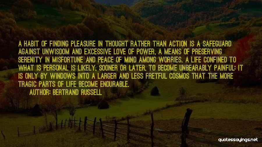 Love Tragic Quotes By Bertrand Russell