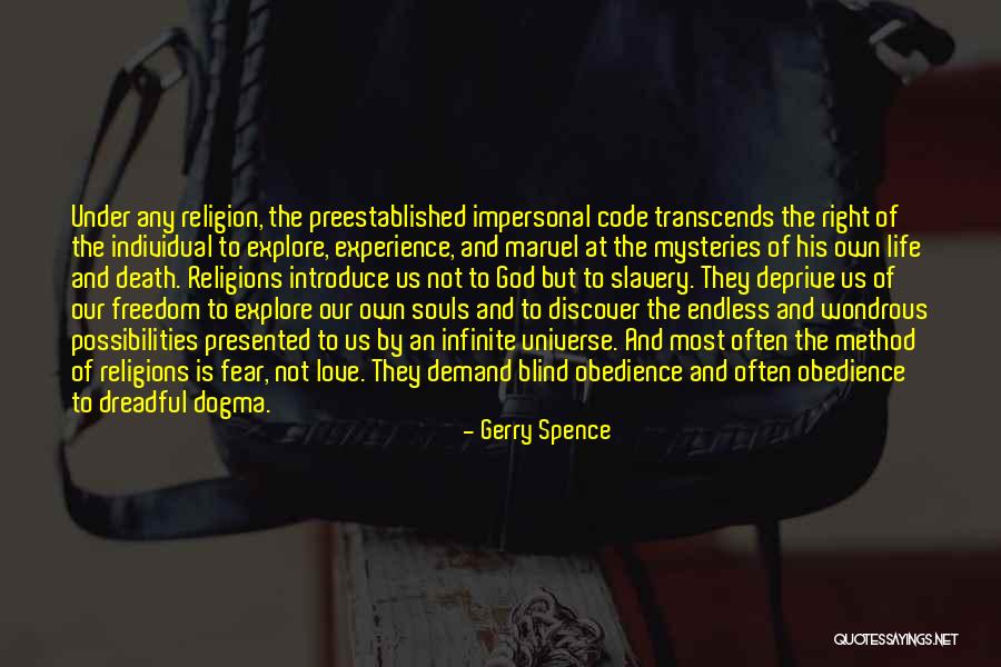 Love Transcends Quotes By Gerry Spence