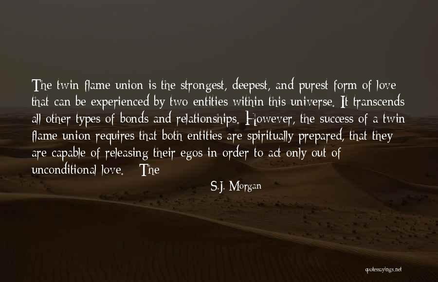 Love Transcends Quotes By S.J. Morgan