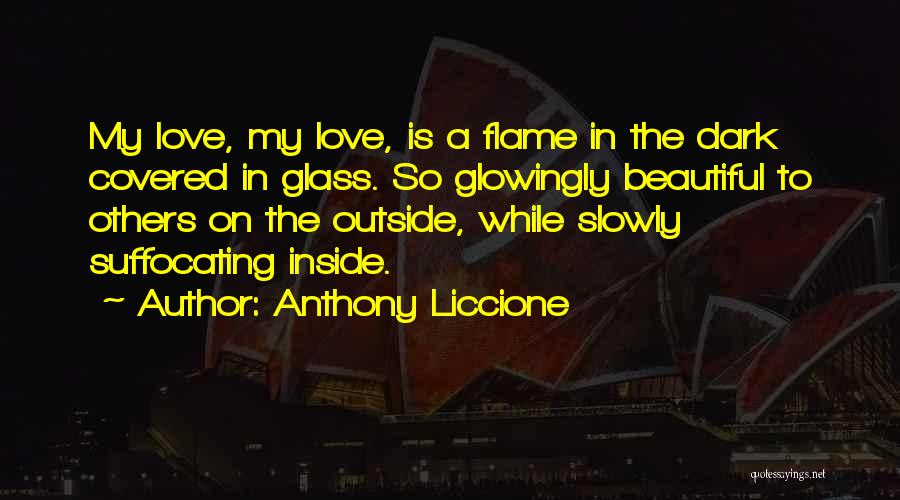 Love Transparency Quotes By Anthony Liccione