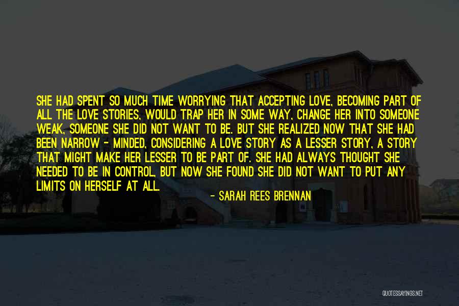 Love Trap Quotes By Sarah Rees Brennan