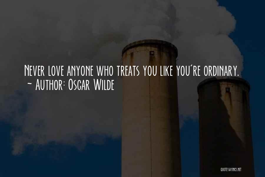 Love Treats Quotes By Oscar Wilde