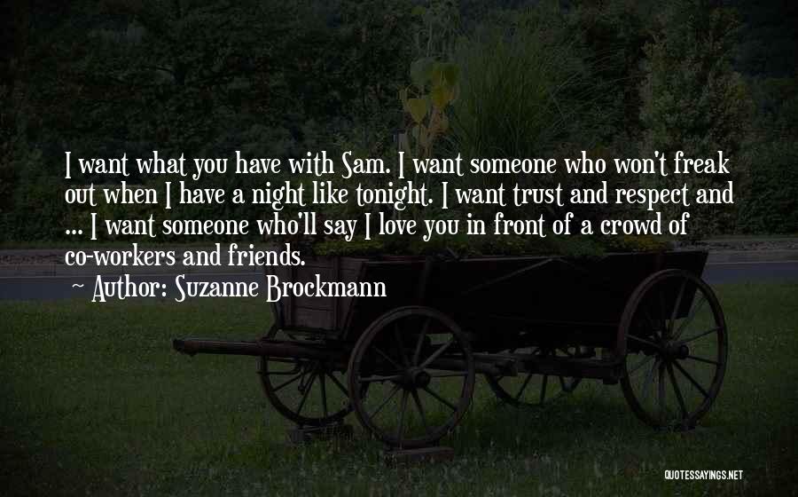 Love Trust Quotes By Suzanne Brockmann