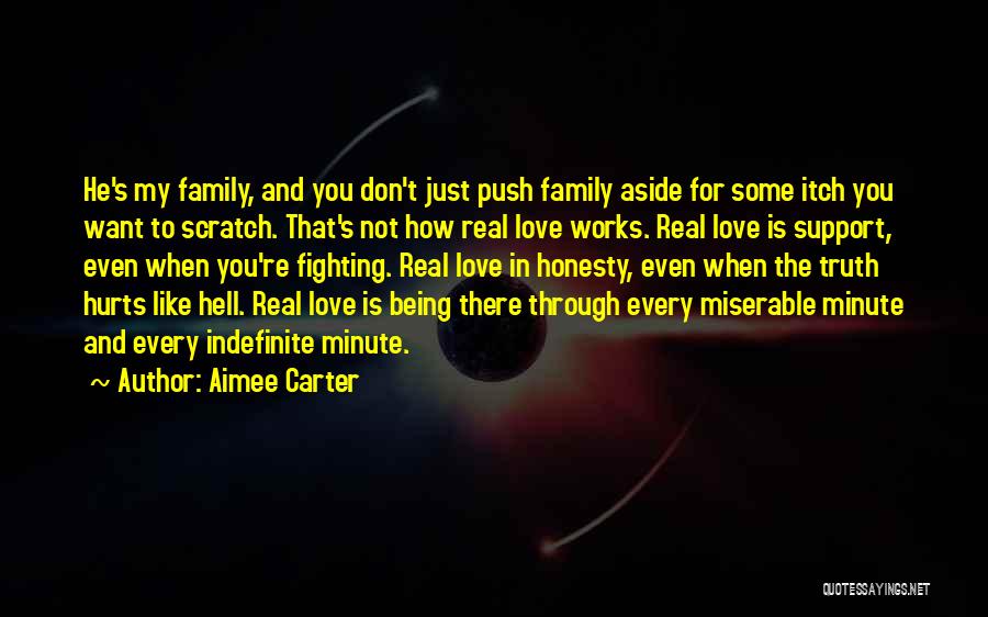 Love Truth And Honesty Quotes By Aimee Carter