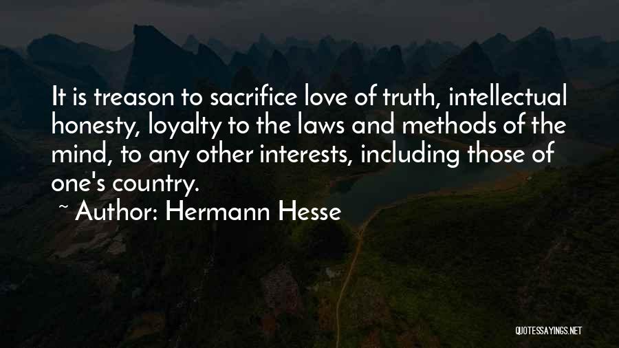 Love Truth And Honesty Quotes By Hermann Hesse