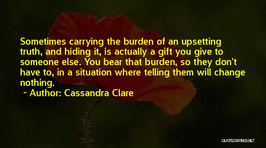 Love Truth Honesty Quotes By Cassandra Clare