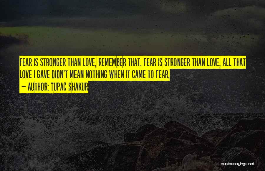 Love Tupac Quotes By Tupac Shakur