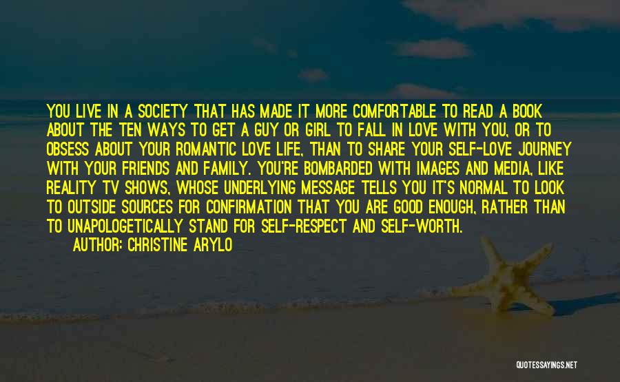 Love Tv Shows Quotes By Christine Arylo