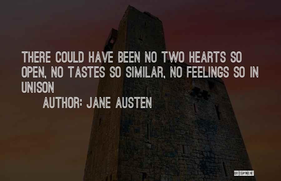 Love Two Hearts Quotes By Jane Austen