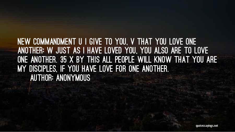 Love U Quotes By Anonymous