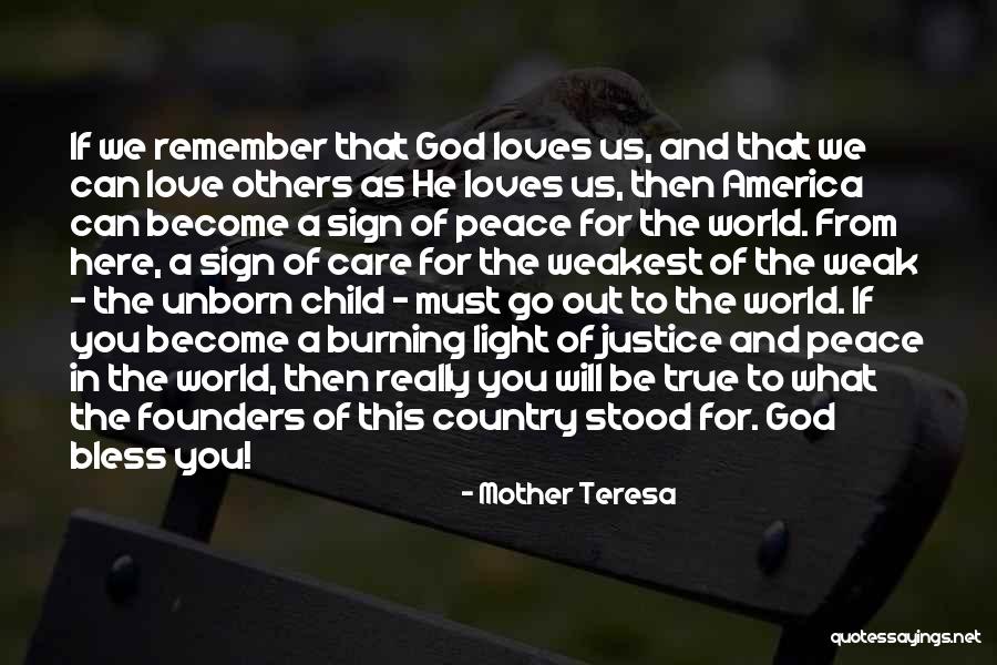 Love Unborn Child Quotes By Mother Teresa Love Unborn Child Quotes By Mother Teresa