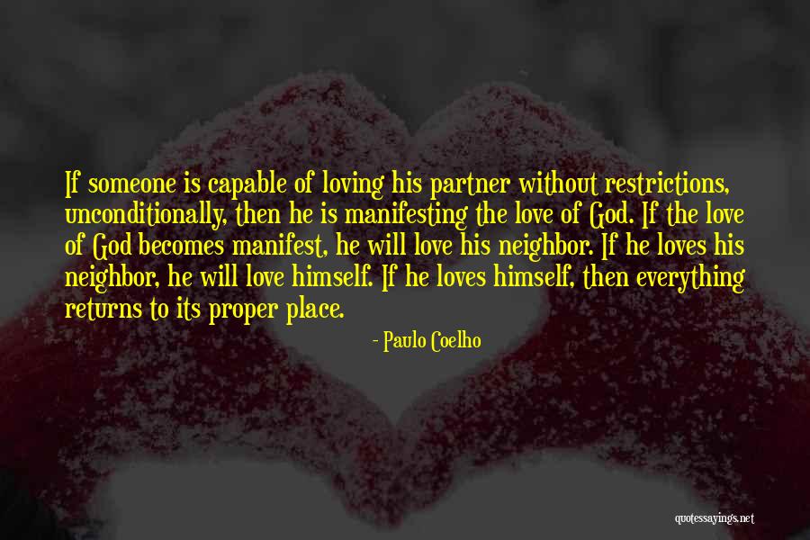 Love Unconditionally Quotes By Paulo Coelho