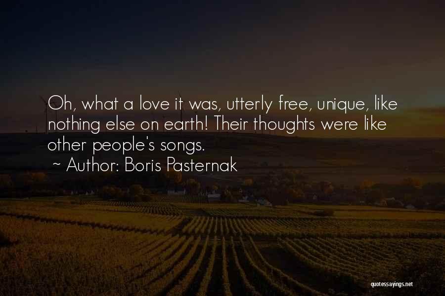 Love Unique Quotes By Boris Pasternak