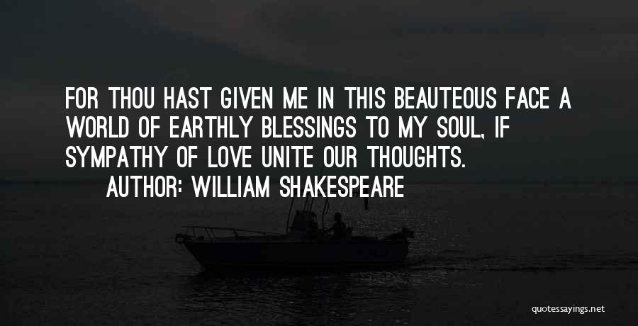 Love Unite Quotes By William Shakespeare