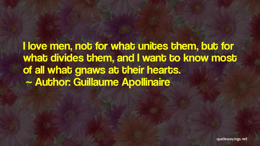 Love Unites Quotes By Guillaume Apollinaire