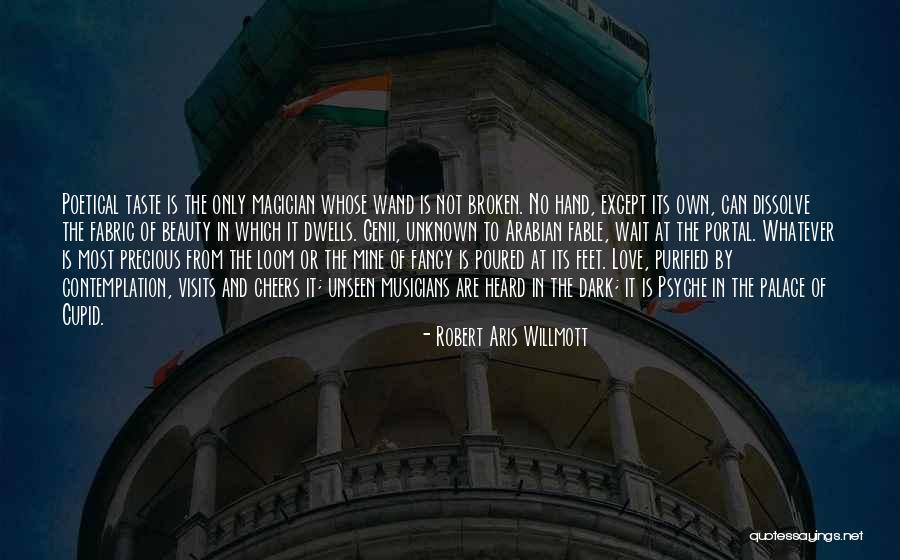 Love Unseen Quotes By Robert Aris Willmott