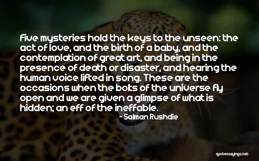 Love Unseen Quotes By Salman Rushdie
