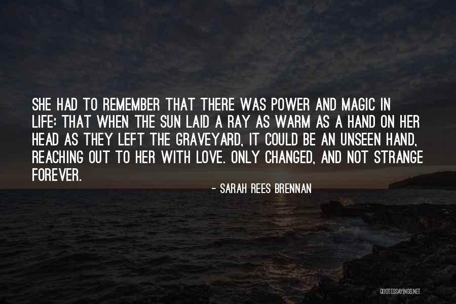 Love Unseen Quotes By Sarah Rees Brennan