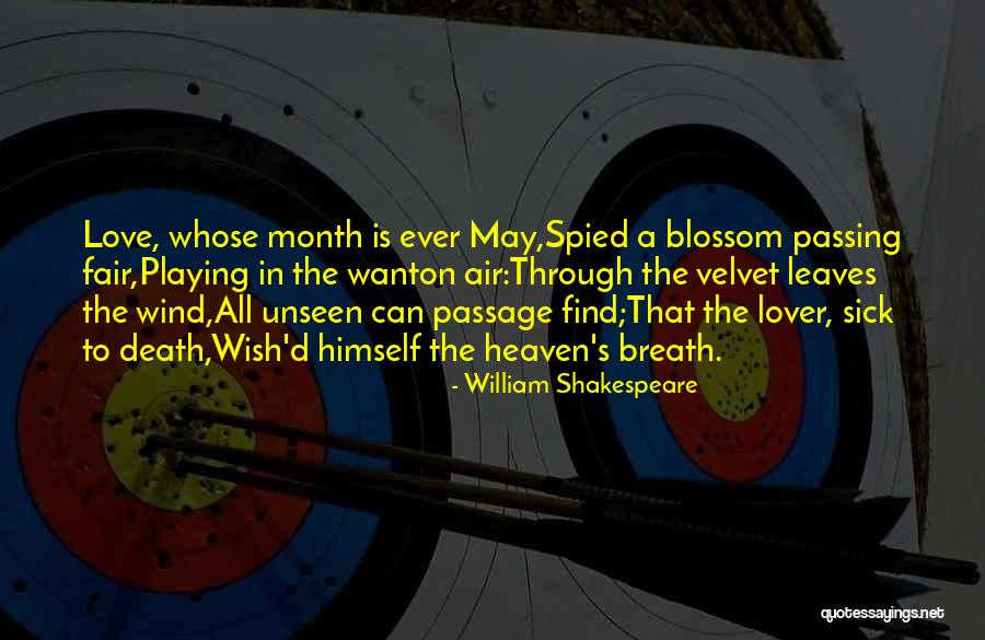 Love Unseen Quotes By William Shakespeare