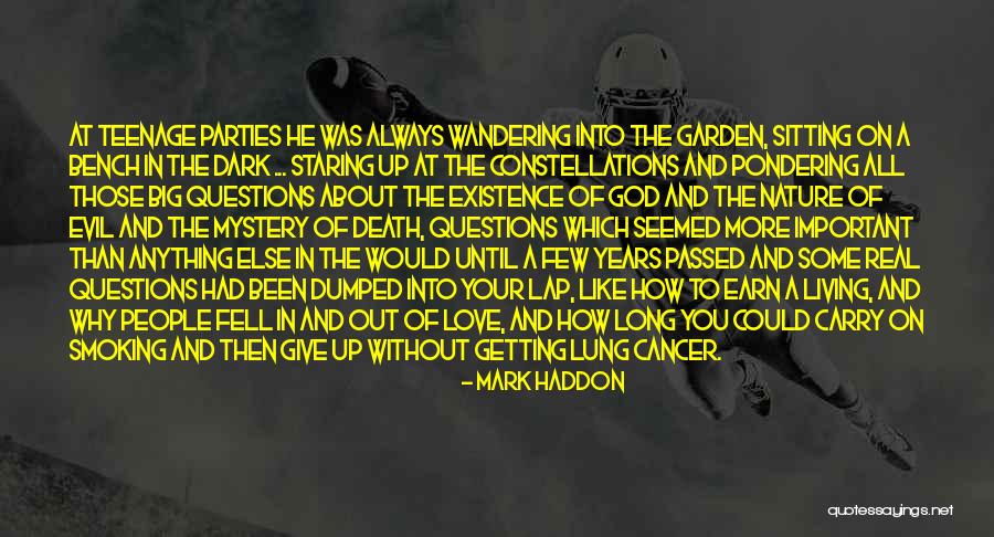 Love Until Death Quotes By Mark Haddon