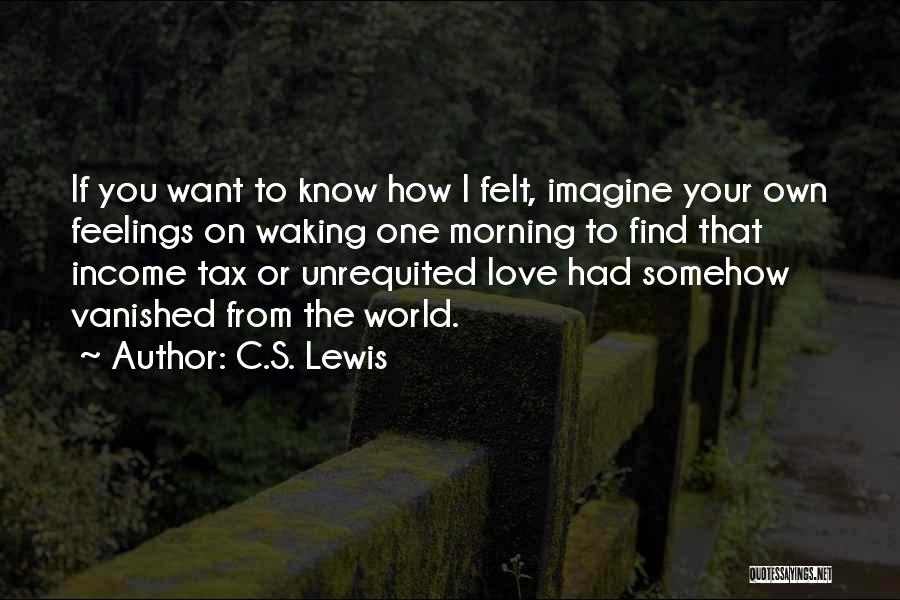 Love Vanished Quotes By C.S. Lewis