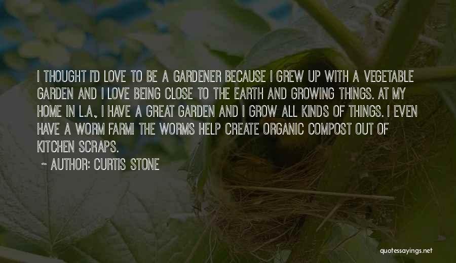 Love Vegetable Quotes By Curtis Stone