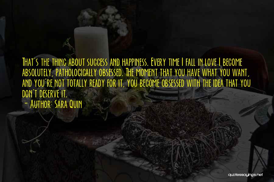 Love Vs Obsession Quotes By Sara Quin