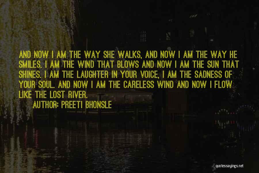 Love Walks Quotes By Preeti Bhonsle