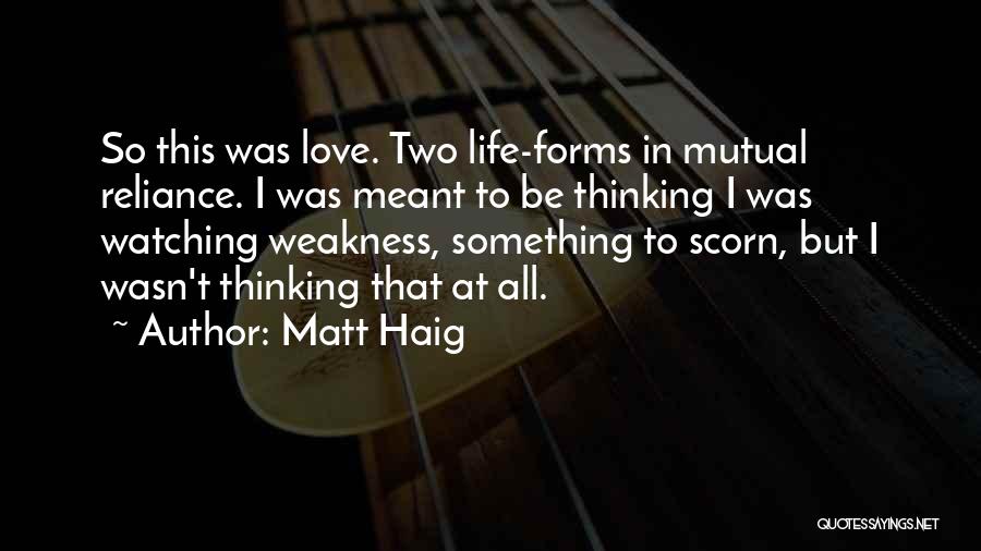 Love Wasn't Meant For Me Quotes By Matt Haig