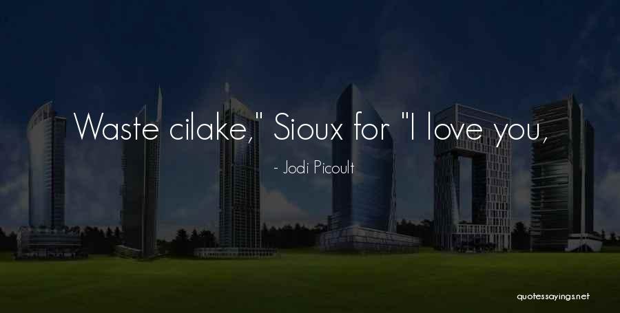 Love Waste Quotes By Jodi Picoult Love Waste Quotes By Jodi Picoult