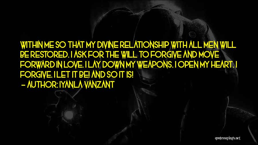 Love Weapons Quotes By Iyanla Vanzant