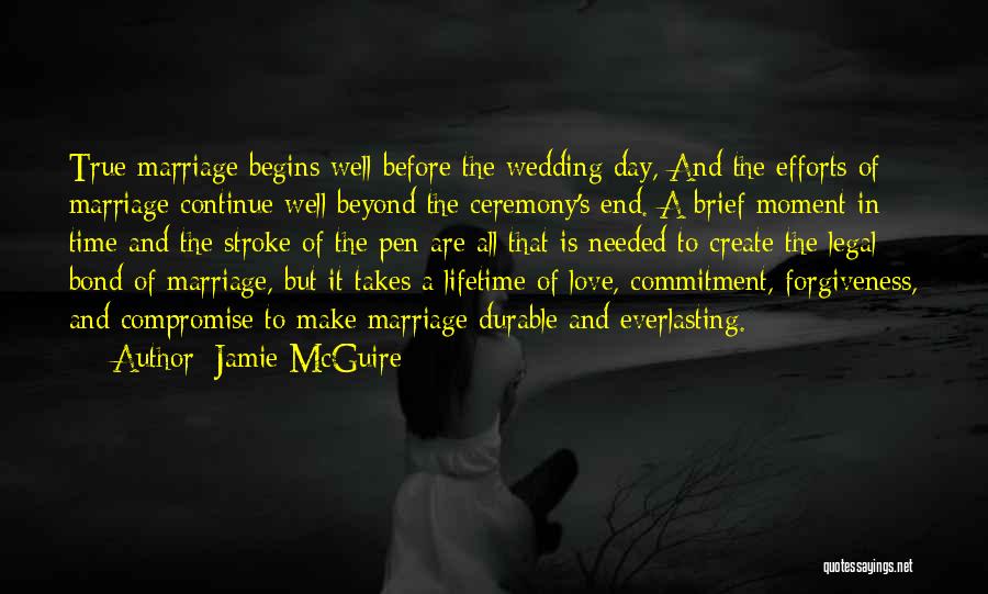 Love Wedding Day Quotes By Jamie McGuire