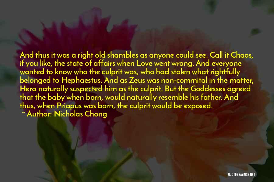 Love Went Wrong Quotes By Nicholas Chong