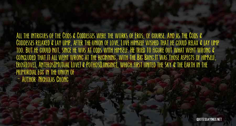 Love Went Wrong Quotes By Nicholas Chong