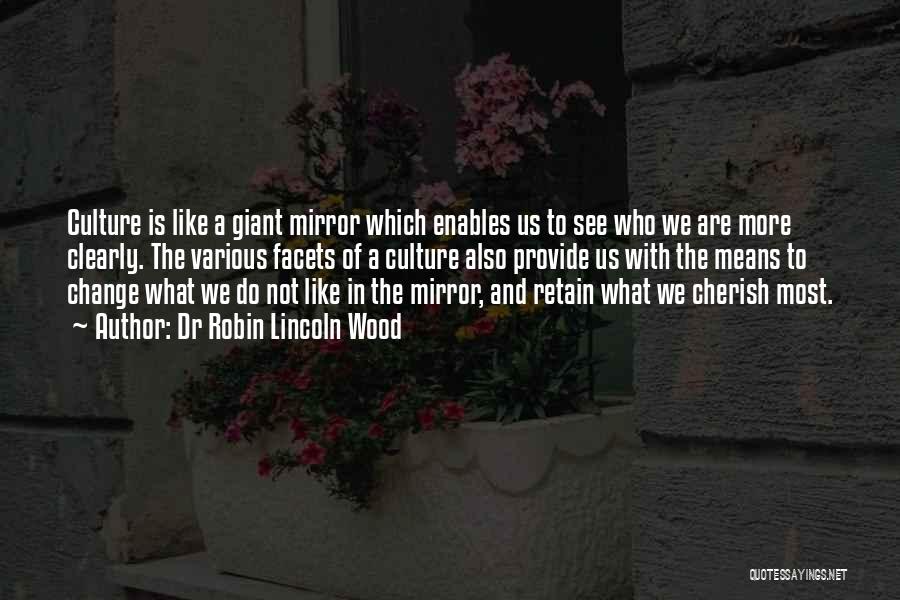 Love What You See In The Mirror Quotes By Dr Robin Lincoln Wood