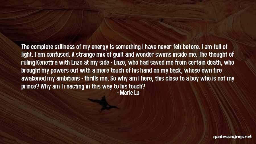 Love Who Is Confused Quotes By Marie Lu Love Who Is Confused Quotes By Marie Lu