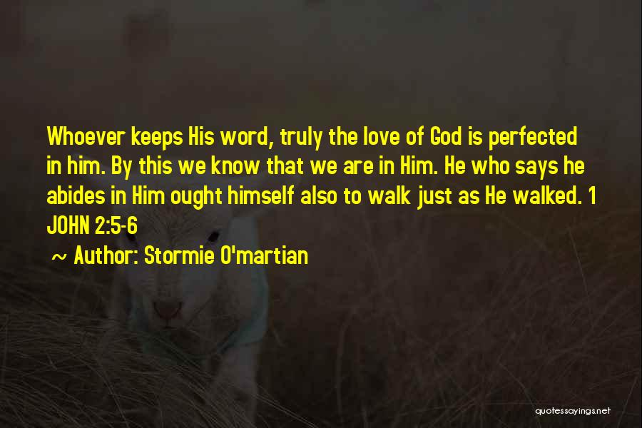 Love Whoever Quotes By Stormie O'martian