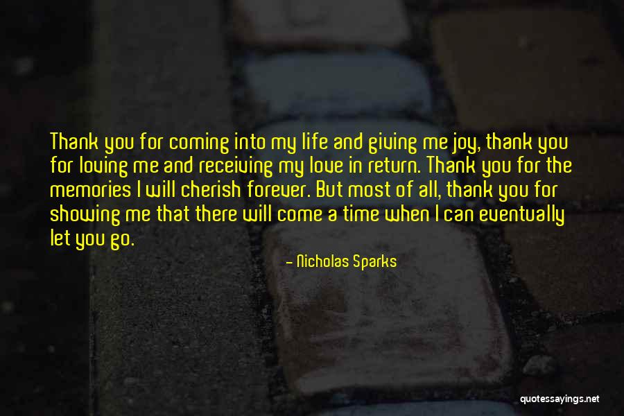 Love Will Come Eventually Quotes By Nicholas Sparks