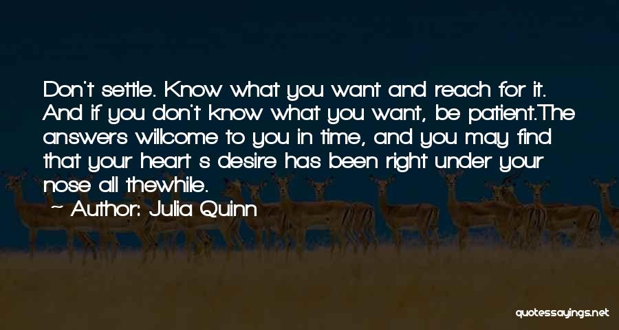 Love Will Come In Time Quotes By Julia Quinn