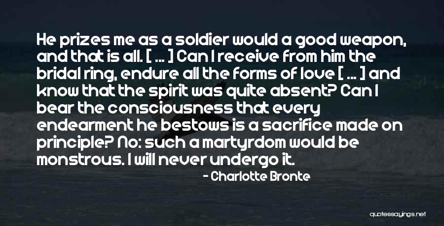 Love Will Endure Quotes By Charlotte Bronte Love Will Endure Quotes By Charlotte Bronte
