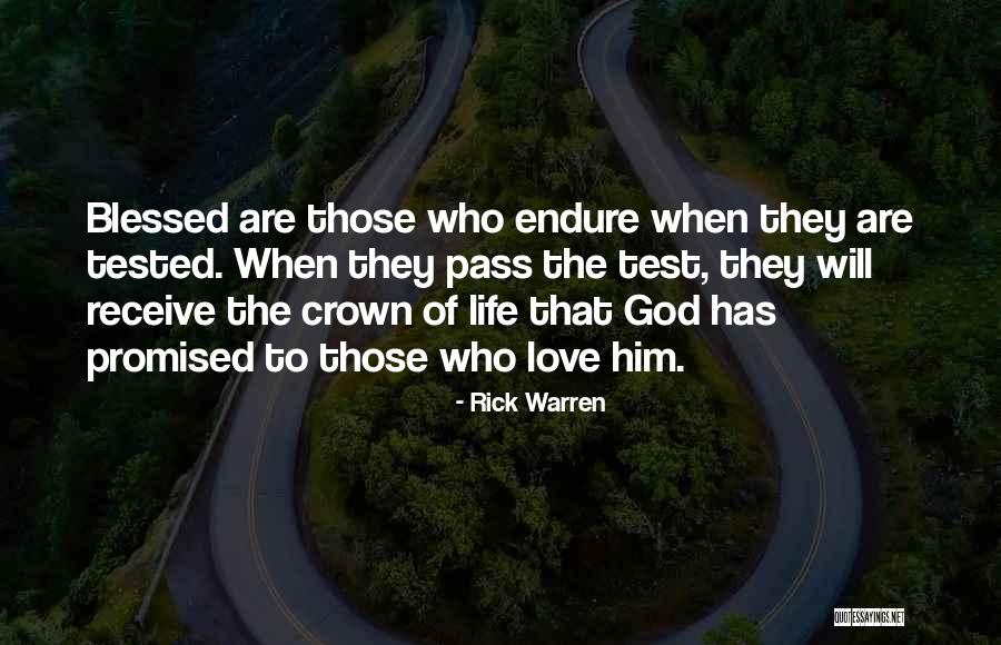 Love Will Endure Quotes By Rick Warren