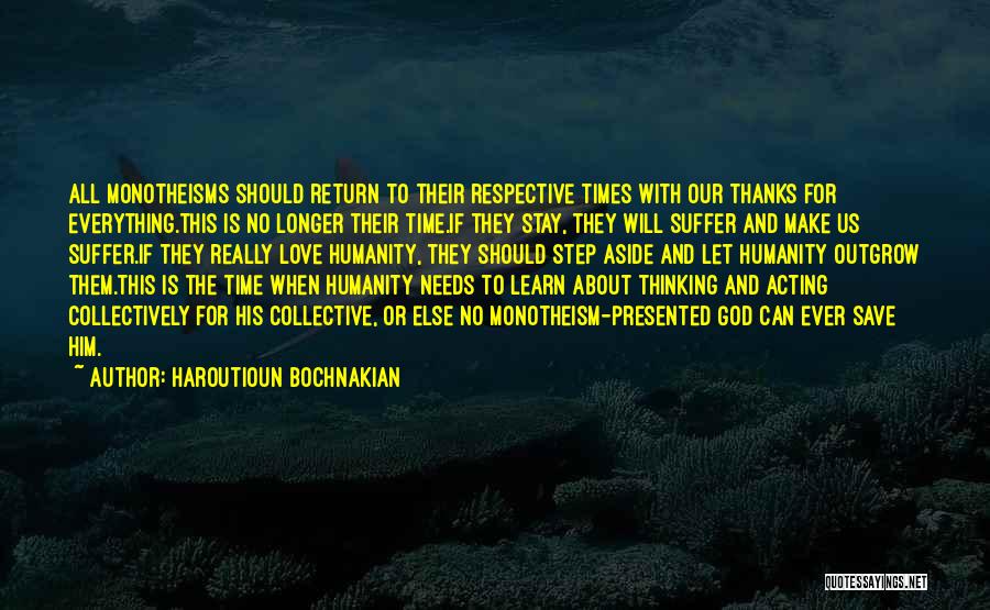 Love Will Return Quotes By Haroutioun Bochnakian