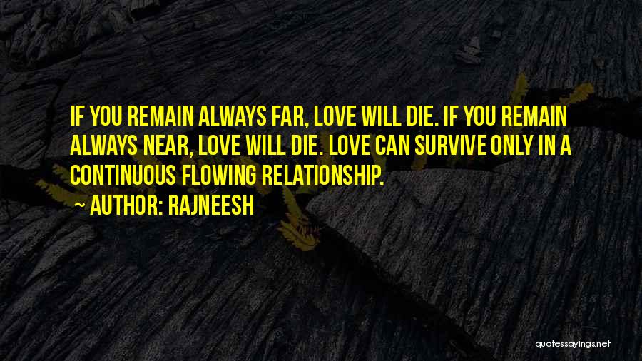 Love Will Survive Quotes By Rajneesh