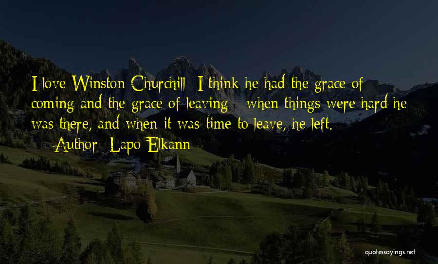 Love Winston Churchill Quotes By Lapo Elkann